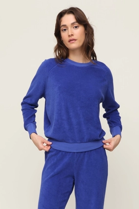 Saylor Loop Terry Sweatshirt MoistureWicking Fabric Layer Comfort
