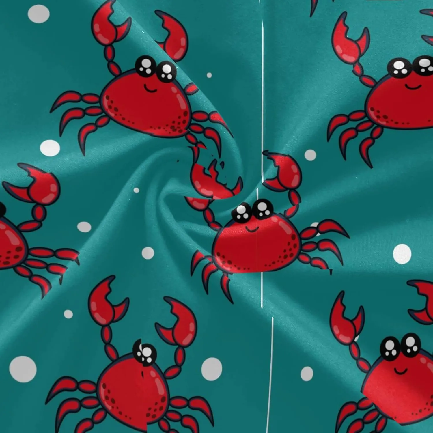 Crabs Pattern Butt Lift Yoga Pants for Women Exercise Booty Leggings X-Small