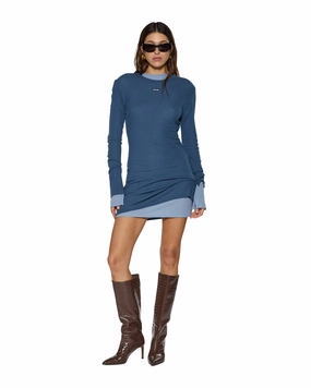 CRAWFORD LS DRESS INK BLUE Temperature Regulating Fabric Modular Layering System