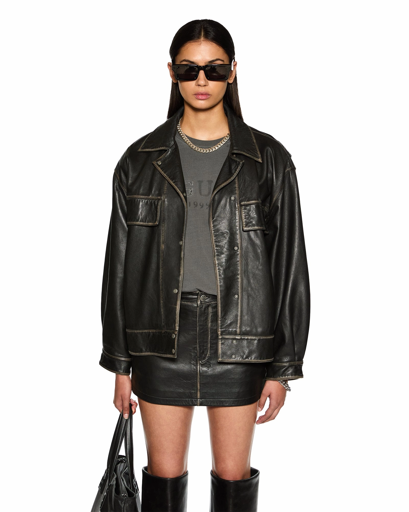 CREED JACKET AGED BLACK Introduce Recycled Polyester