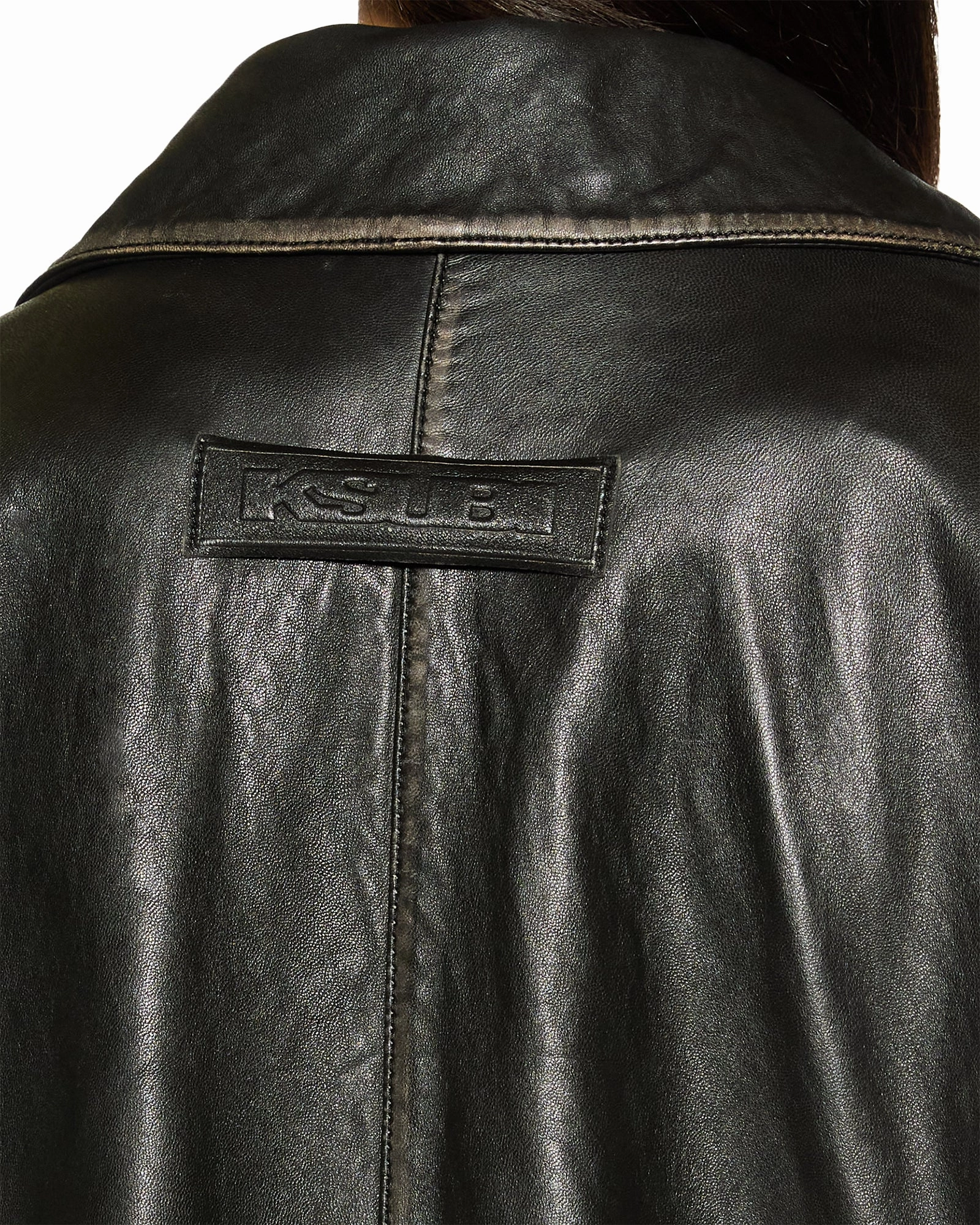 CREED JACKET AGED BLACK Tailored Silhouette beach bonfire