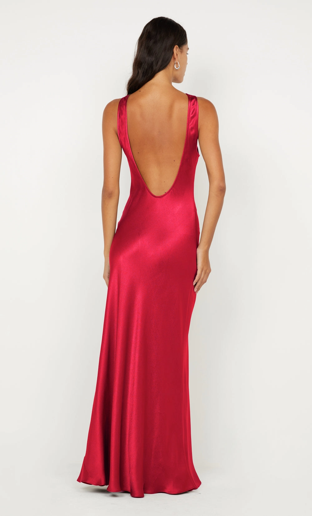 Comfy Wear ELISIA TWIST MAXI DRESS - STRAWBERRY
