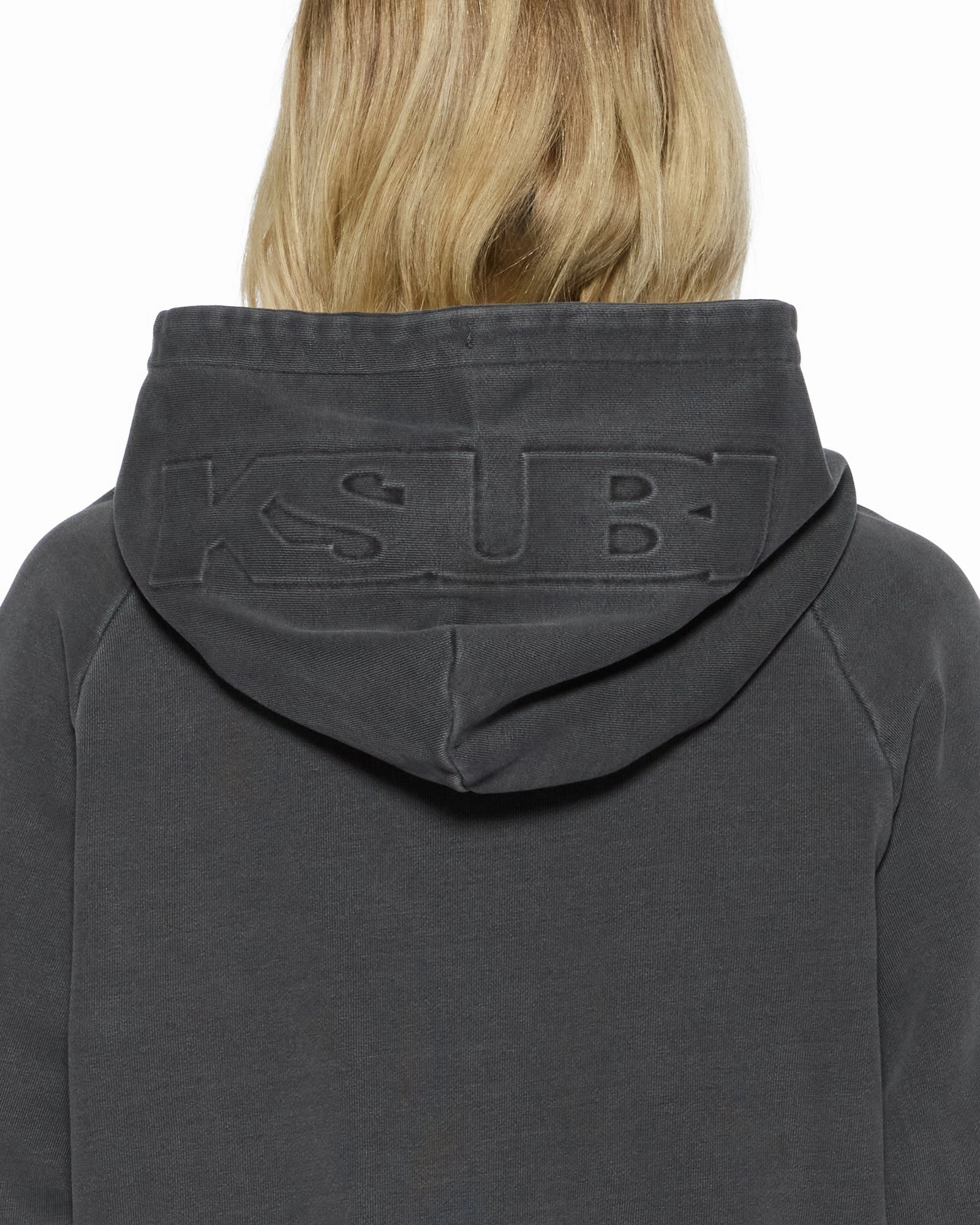 ORIGIN HOODIE CHARCOAL Odor Resistant Treatment Flexible Waistband