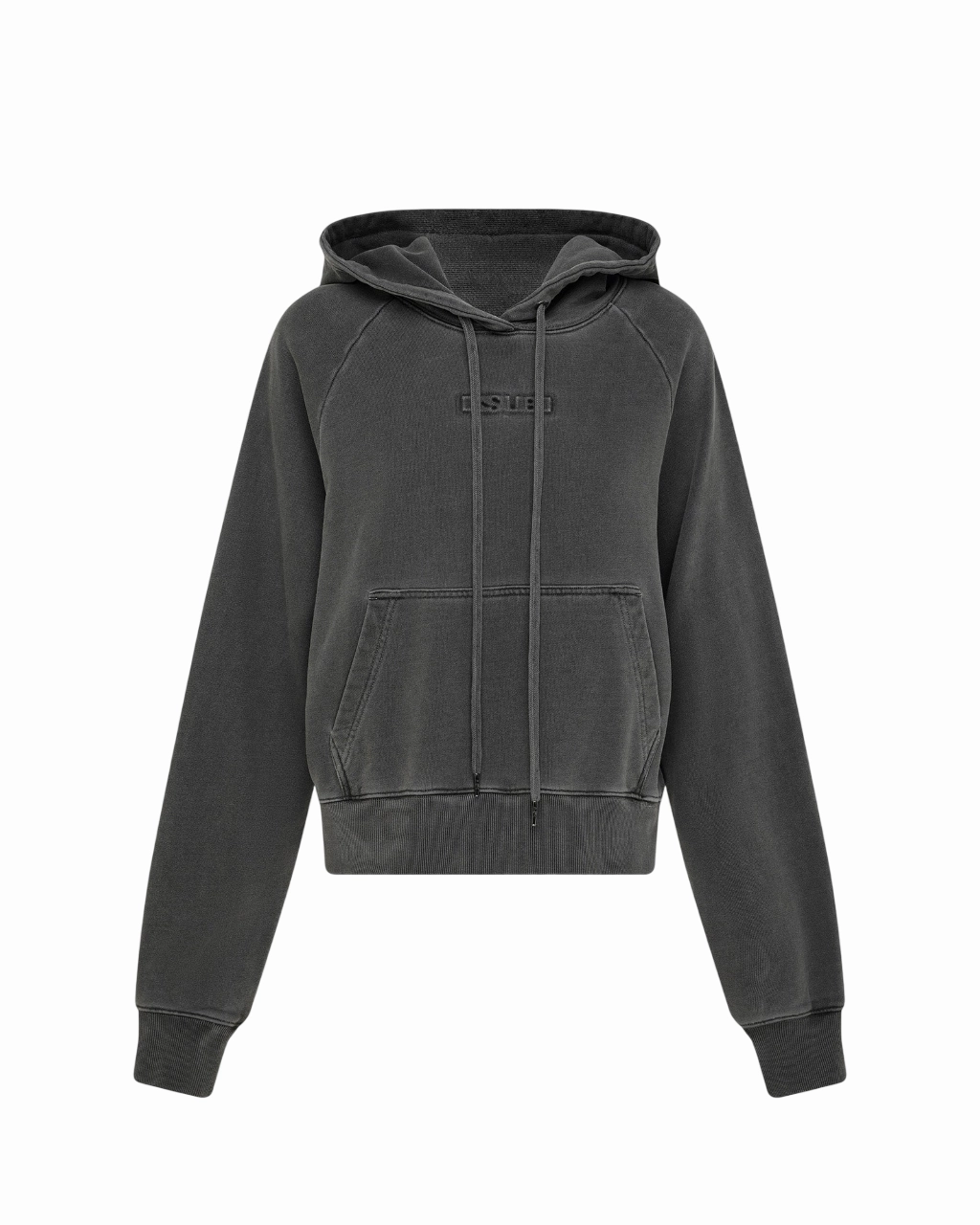 ORIGIN HOODIE CHARCOAL Hypoallergenic Yarn Clean Silhouette