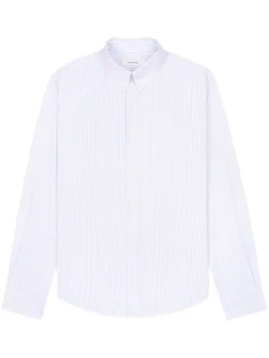 crown-logo striped Oxford shirt