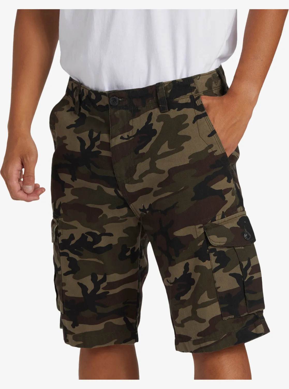Crucial Battle Cargo Shorts - Camo Print Crucial Battle