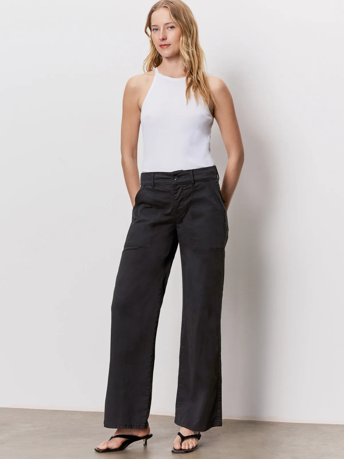 Water-resistant Cruiser Full Length Pant Black