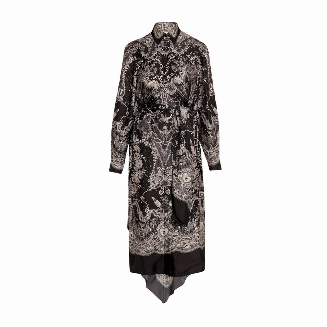 Crush Shirt Midi Dress Mini-Length Fall Tone