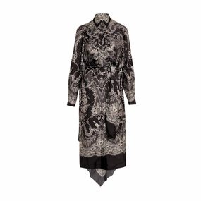 Crush Shirt Midi Dress Mini-Length Fall Tone
