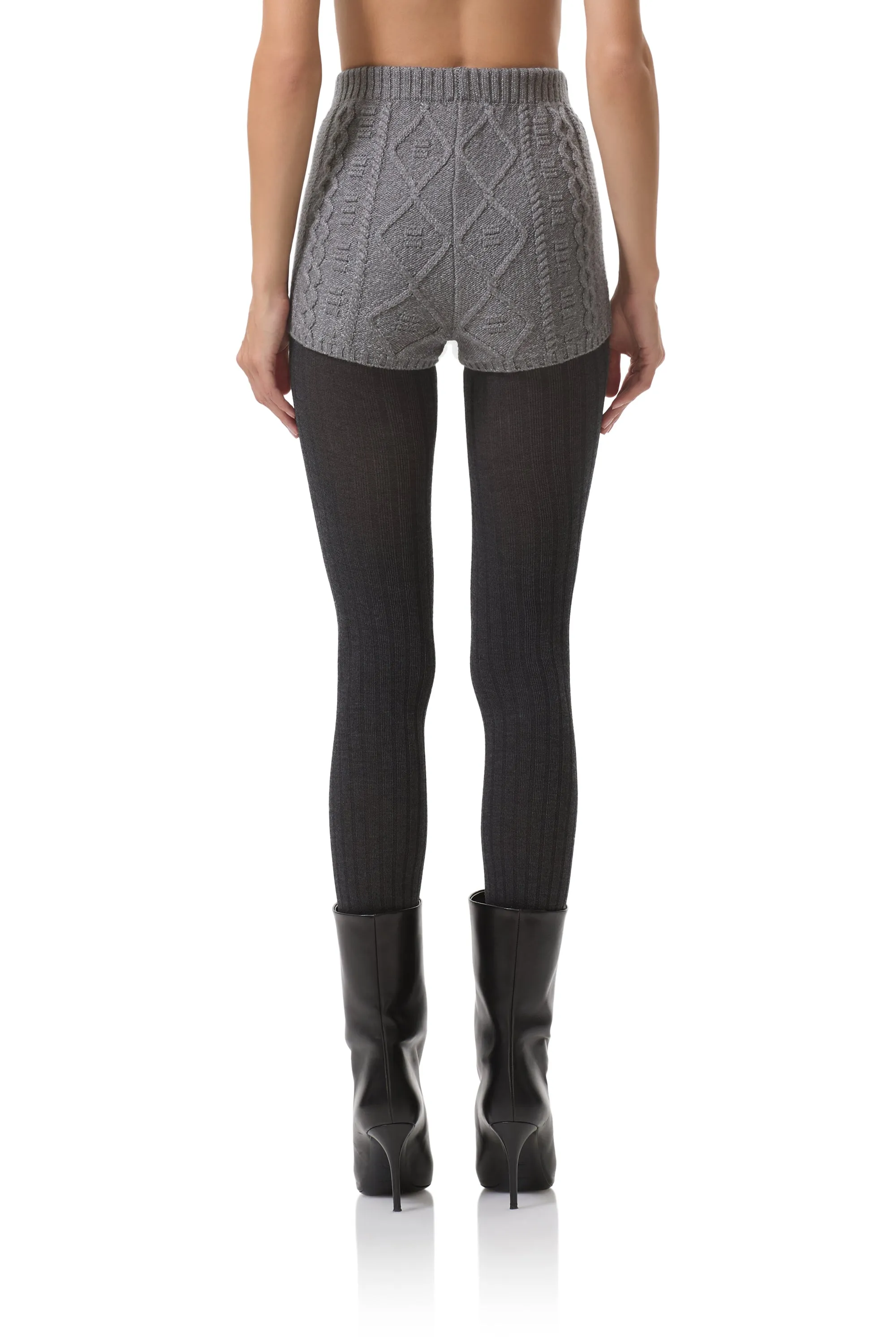 Benoite Sweater Short - Heather Grey windproof SecureZipperClosures