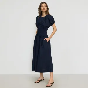 Work Ease Kyla Organic Cotton Blouson Dress