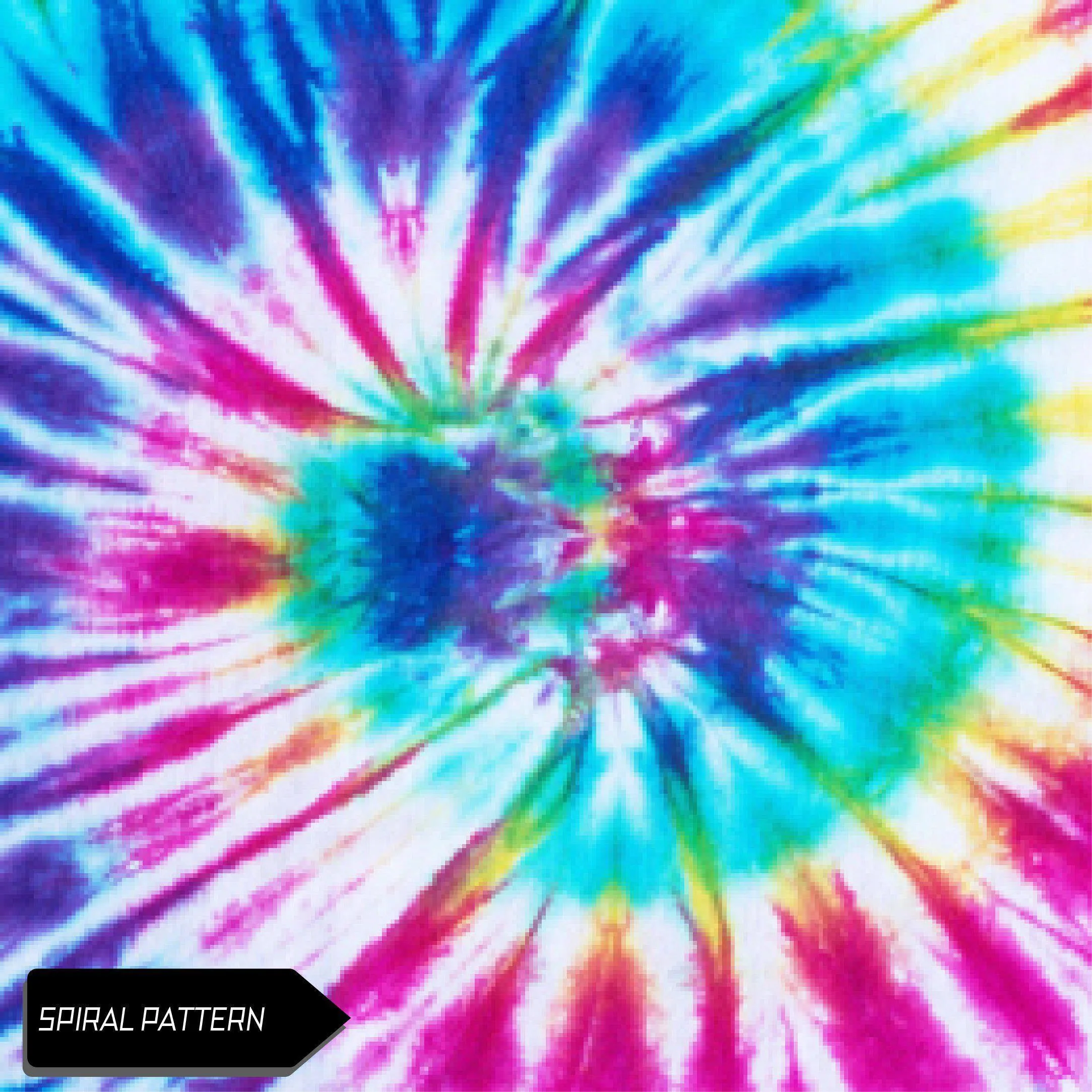Custom Tie-Dye Anniversary SPanda Long Tee