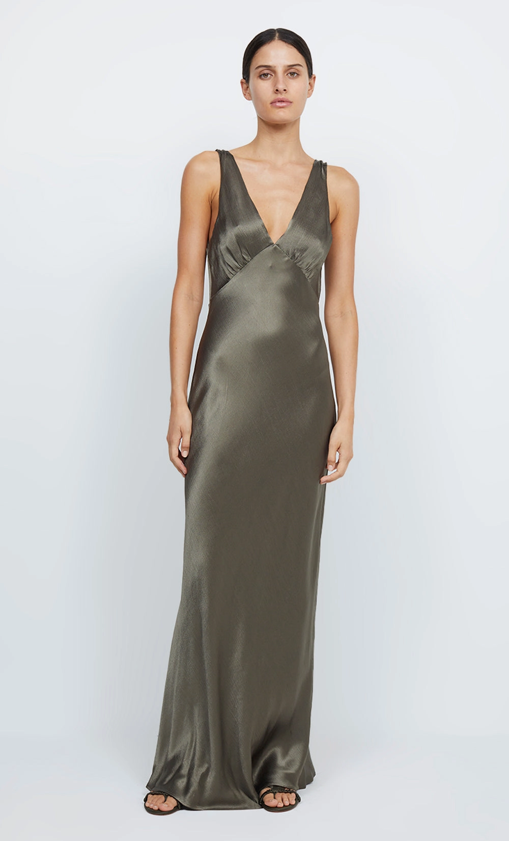 MOON DANCE VERONA DRESS - DARK WILLOW Subtle Edge Feminine fit-and-flare silhouette