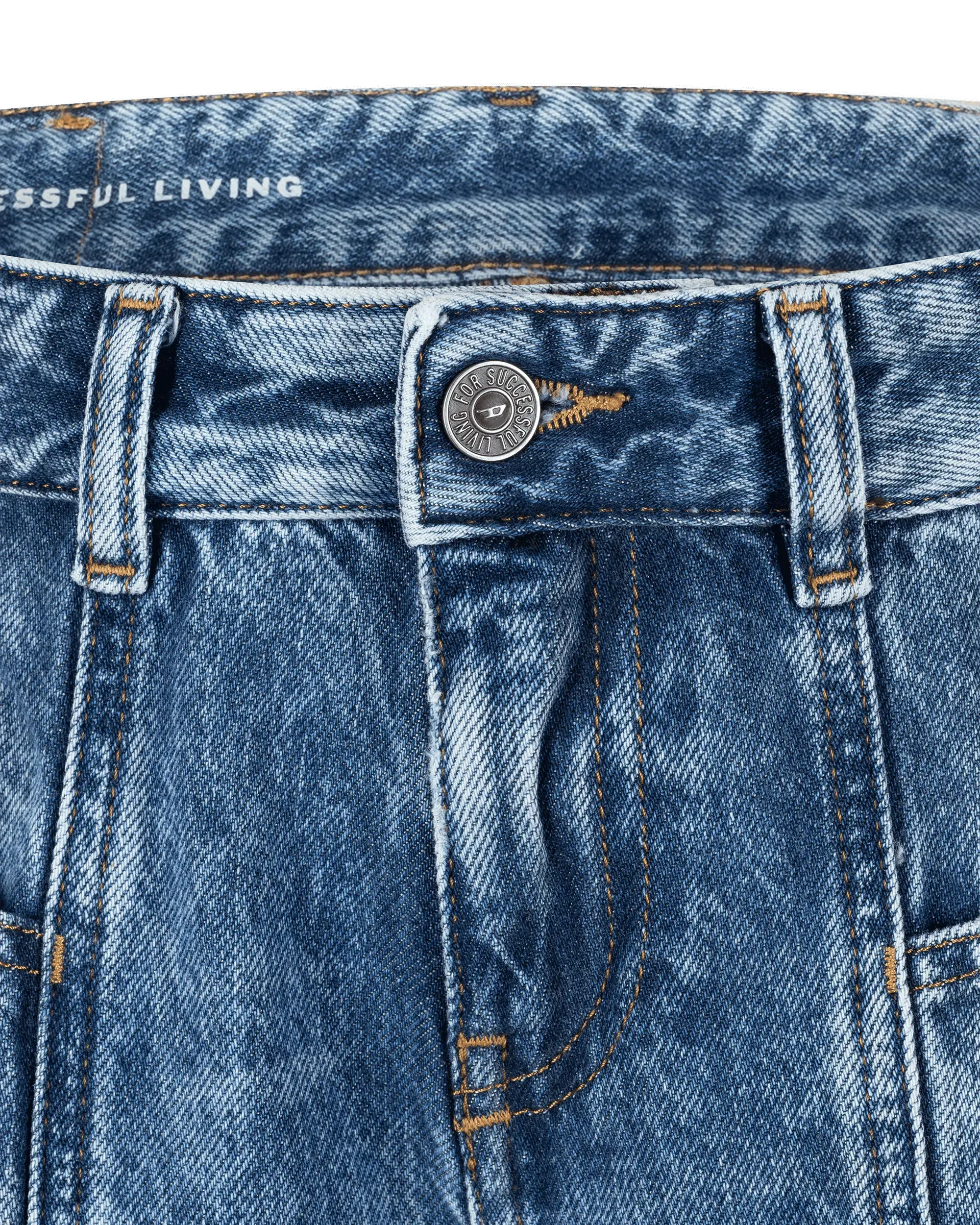 D-Akii Flared Low Rise Jeans