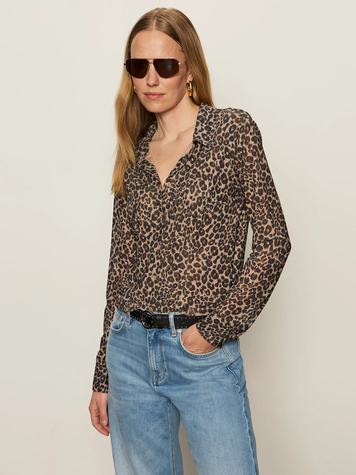 Breathable Wear Fit Reinforced Neckline Dreamer's Top French Kitty