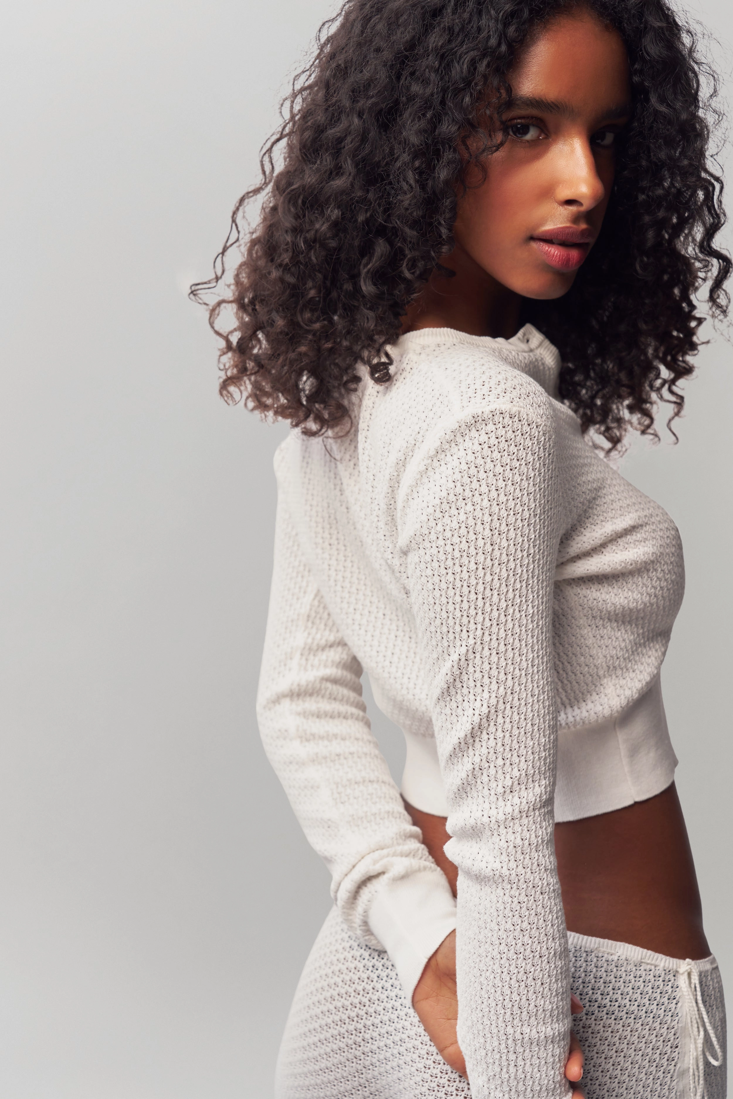 Viola Cardigan Fresh Outfit Modern Drape