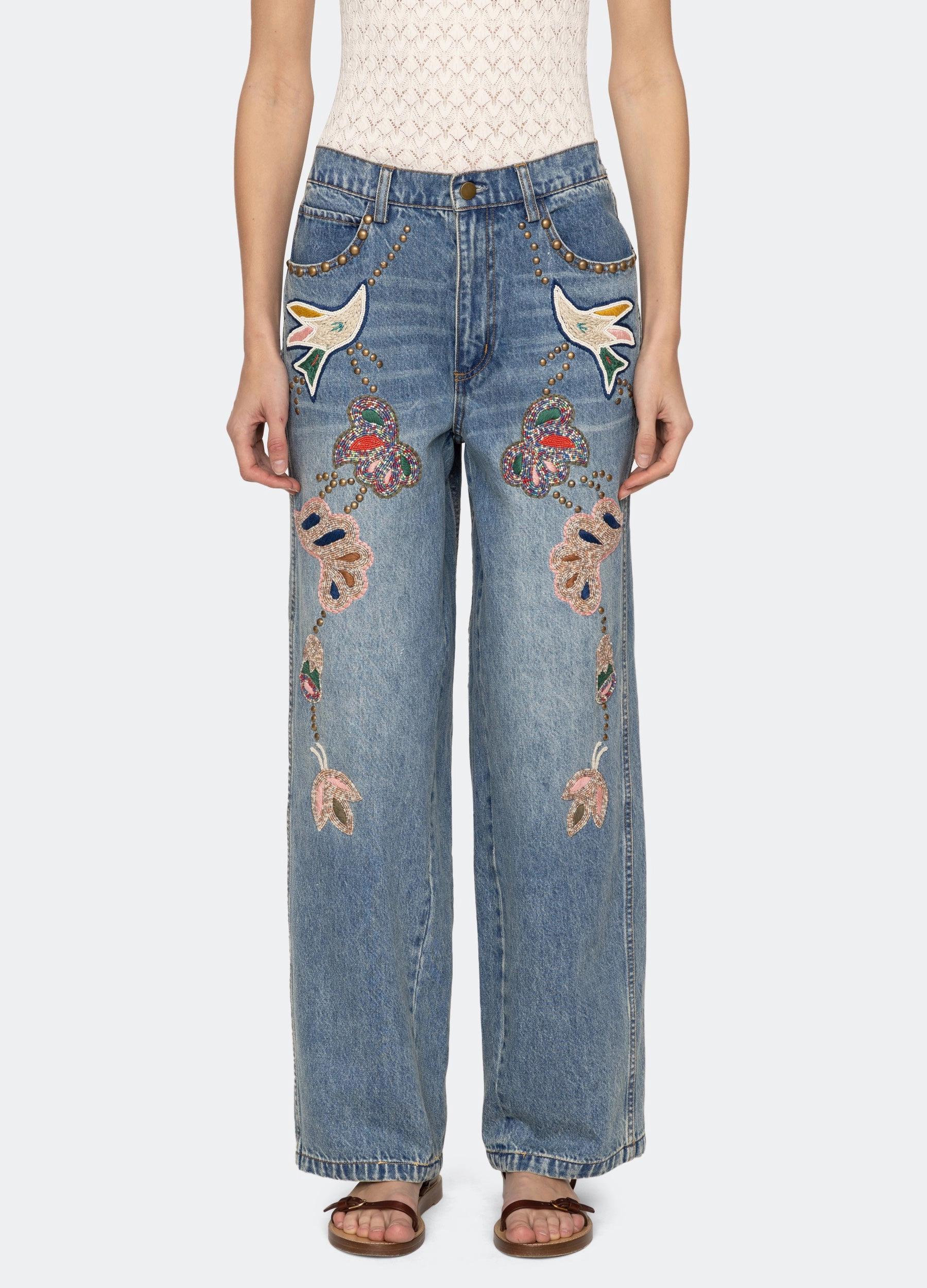 Abrasion Resistant Panels Perfect Pair Kara Jeans
