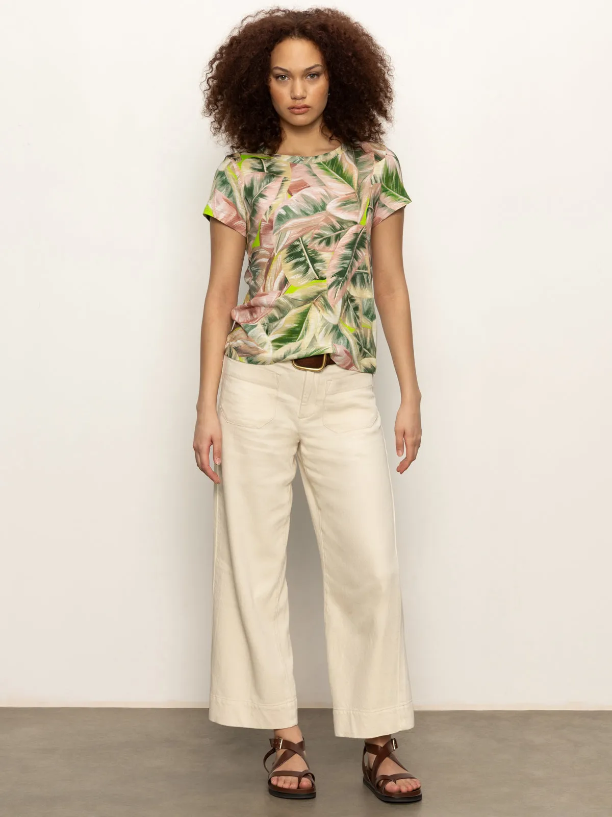Breathable Look Simple Look The Perfect Tee Palm