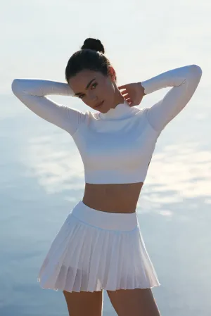 WISKII Lite Pleated Skirt Minimal Vibe