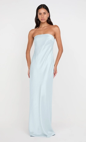Trendy Vibes AUSTEN STRAPLESS MAXI DRESS - ARCTIC BLUE
