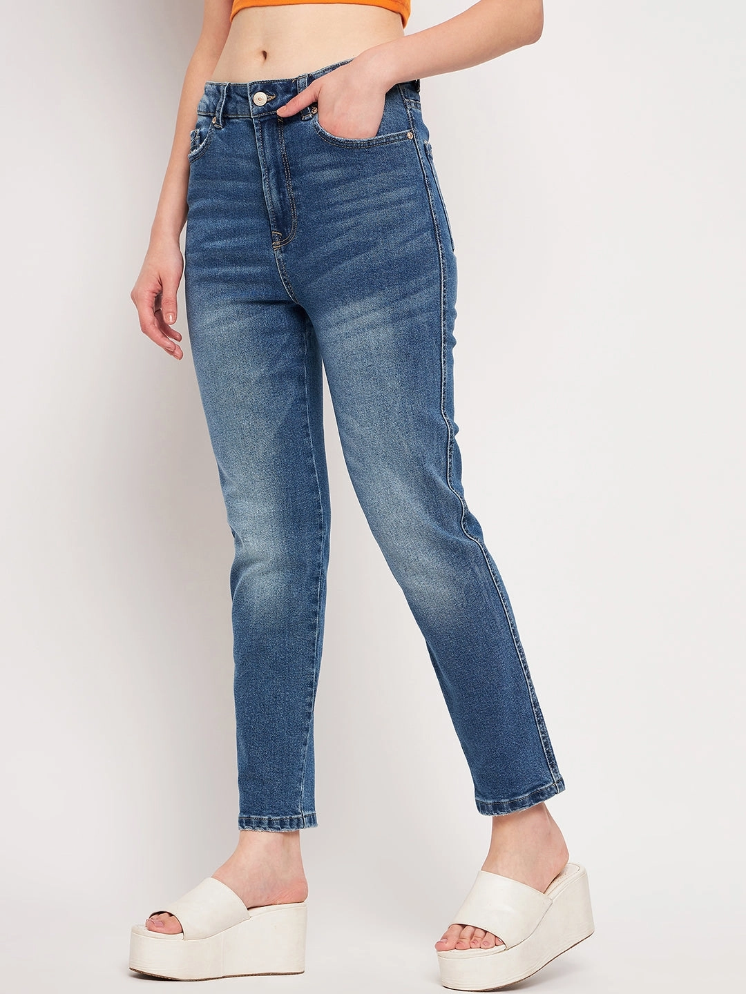Couple Look Lightweight Music Event Picnic Style Madame Blue Denim