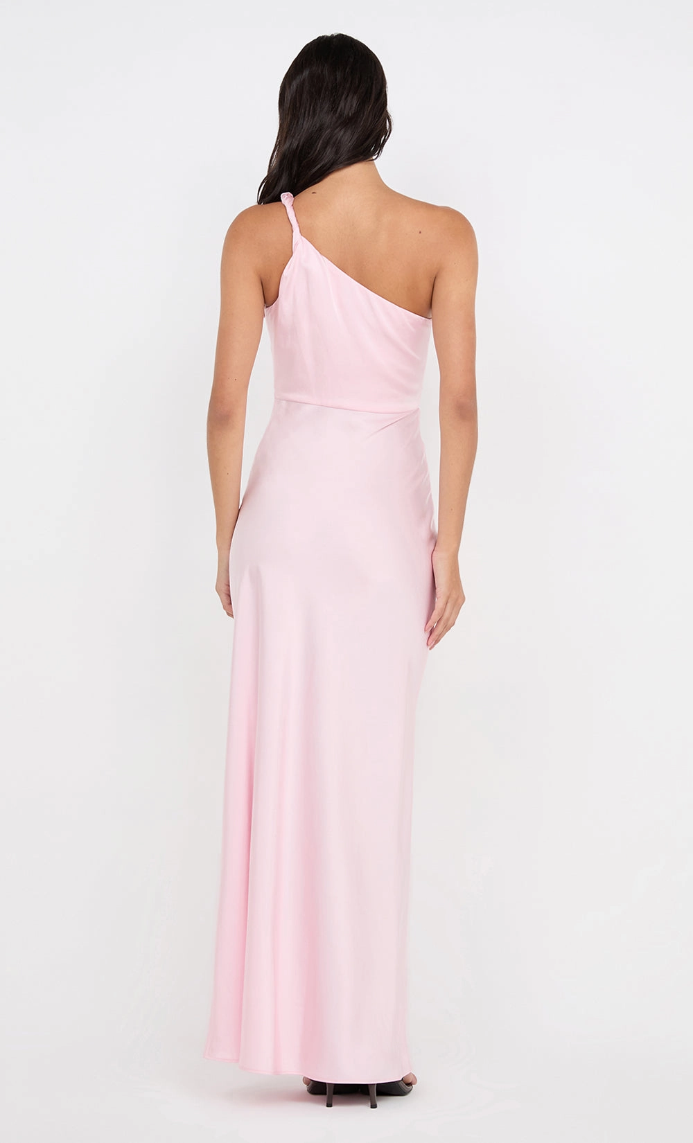 Soul Warm LUNETTA ASYM DRESS - POWDER PINK