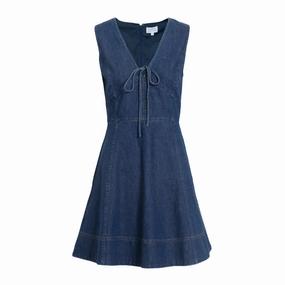 Skin Tone Comfy and Cozy Nova Denim Dress