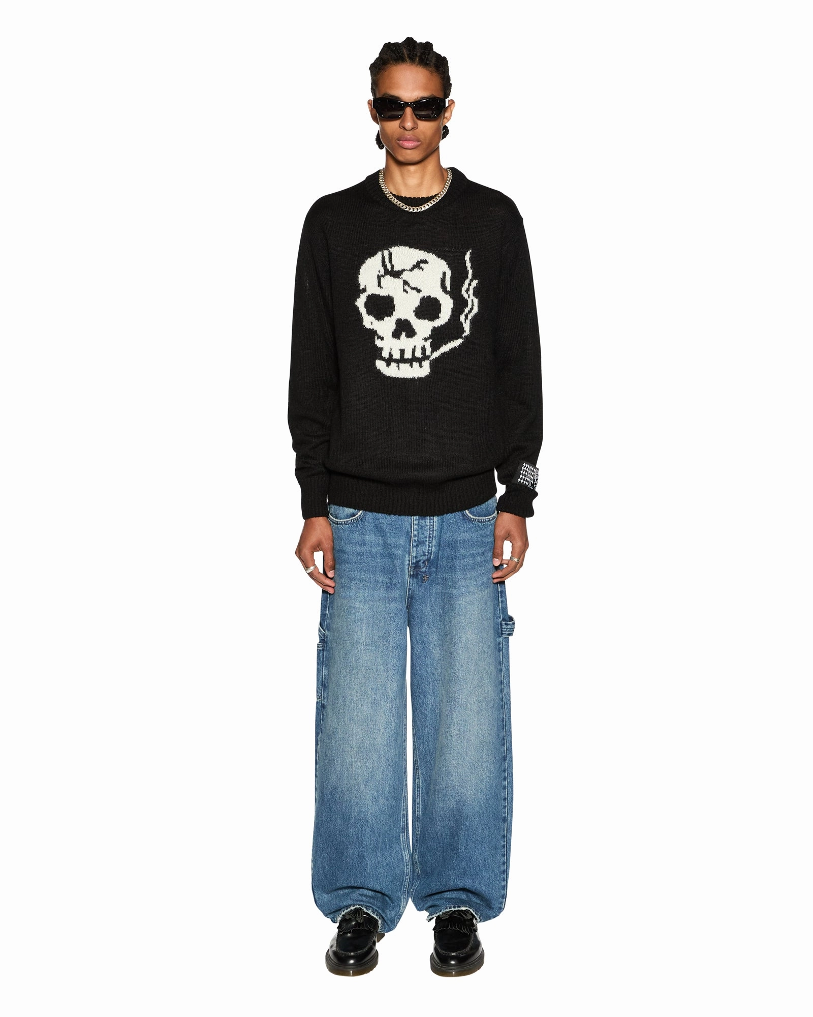 DEAD KNIT CREW BLACK Versatile Layering Cut