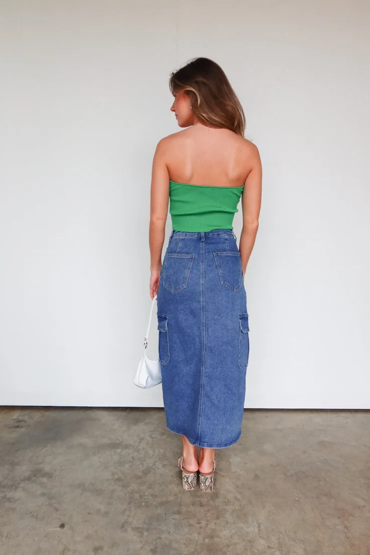 Deborah Denim Skirt
