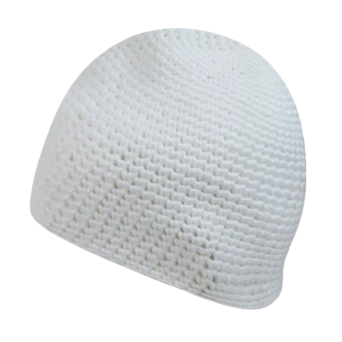 Decky 688 - Door Mat Beanie, Thick Knit Cap