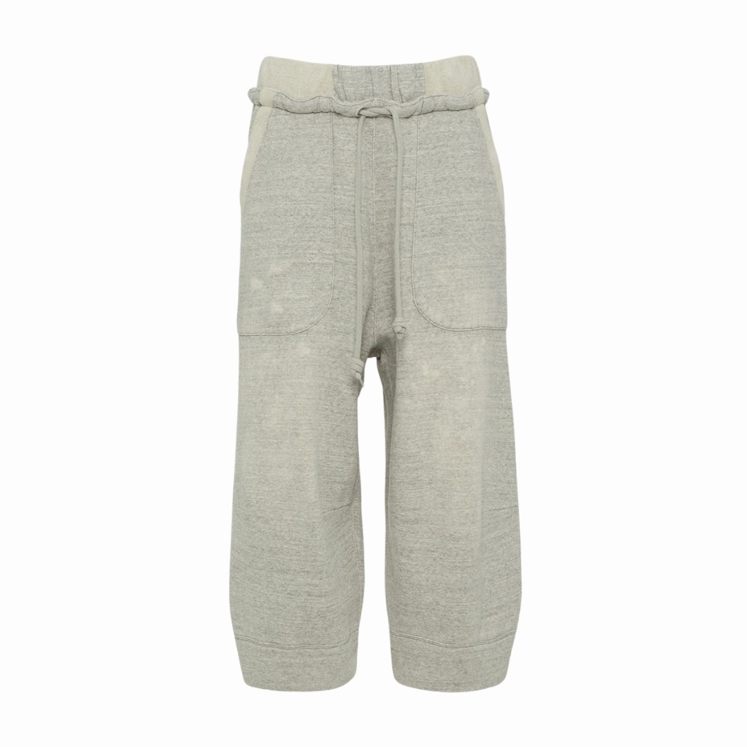 Reflective Trim Options Deconstructed Crop Sweatpant
