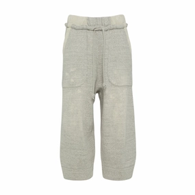 Reflective Trim Options Deconstructed Crop Sweatpant
