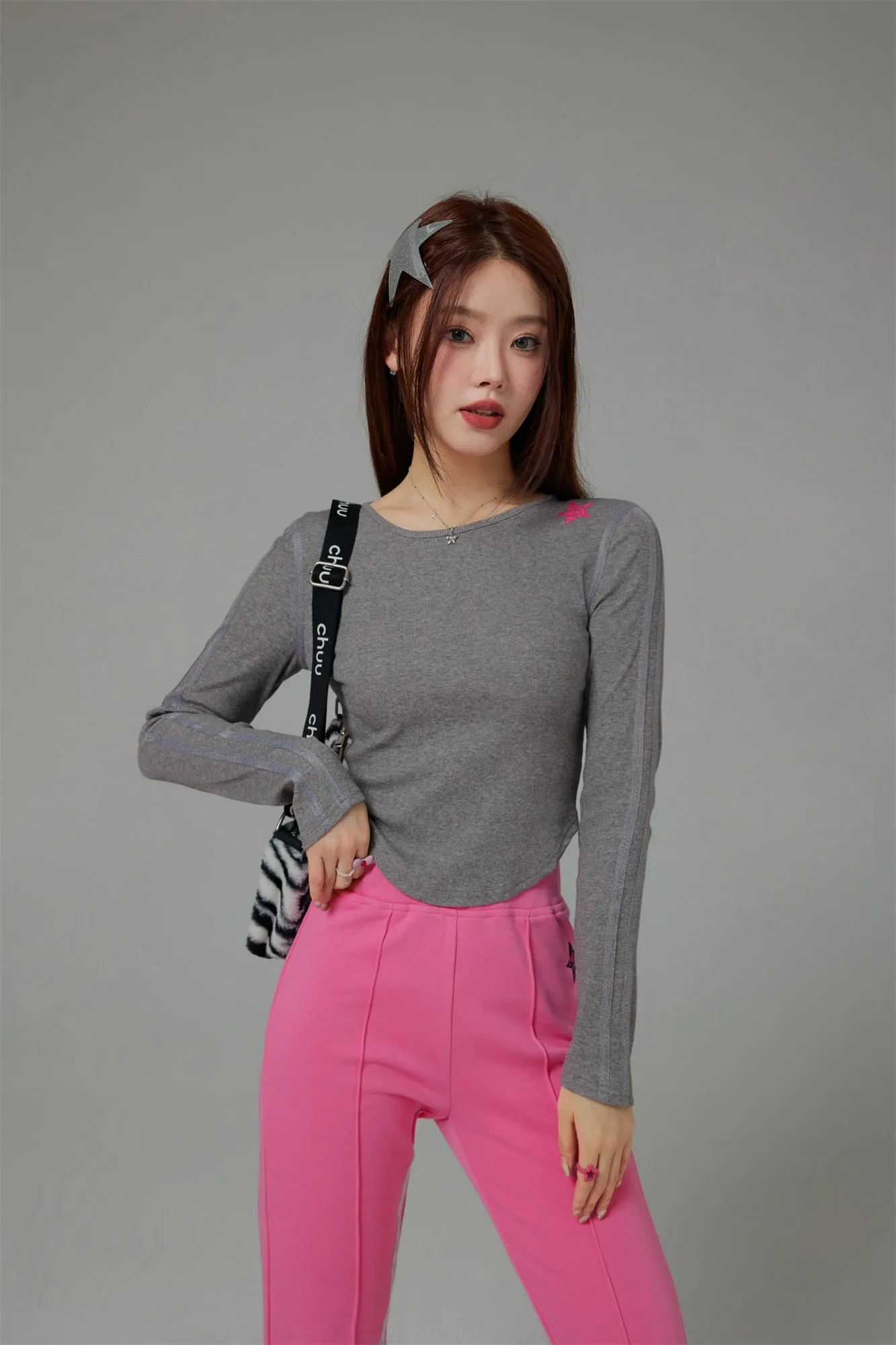 Deja Vu Slim Cropped T-Shirt