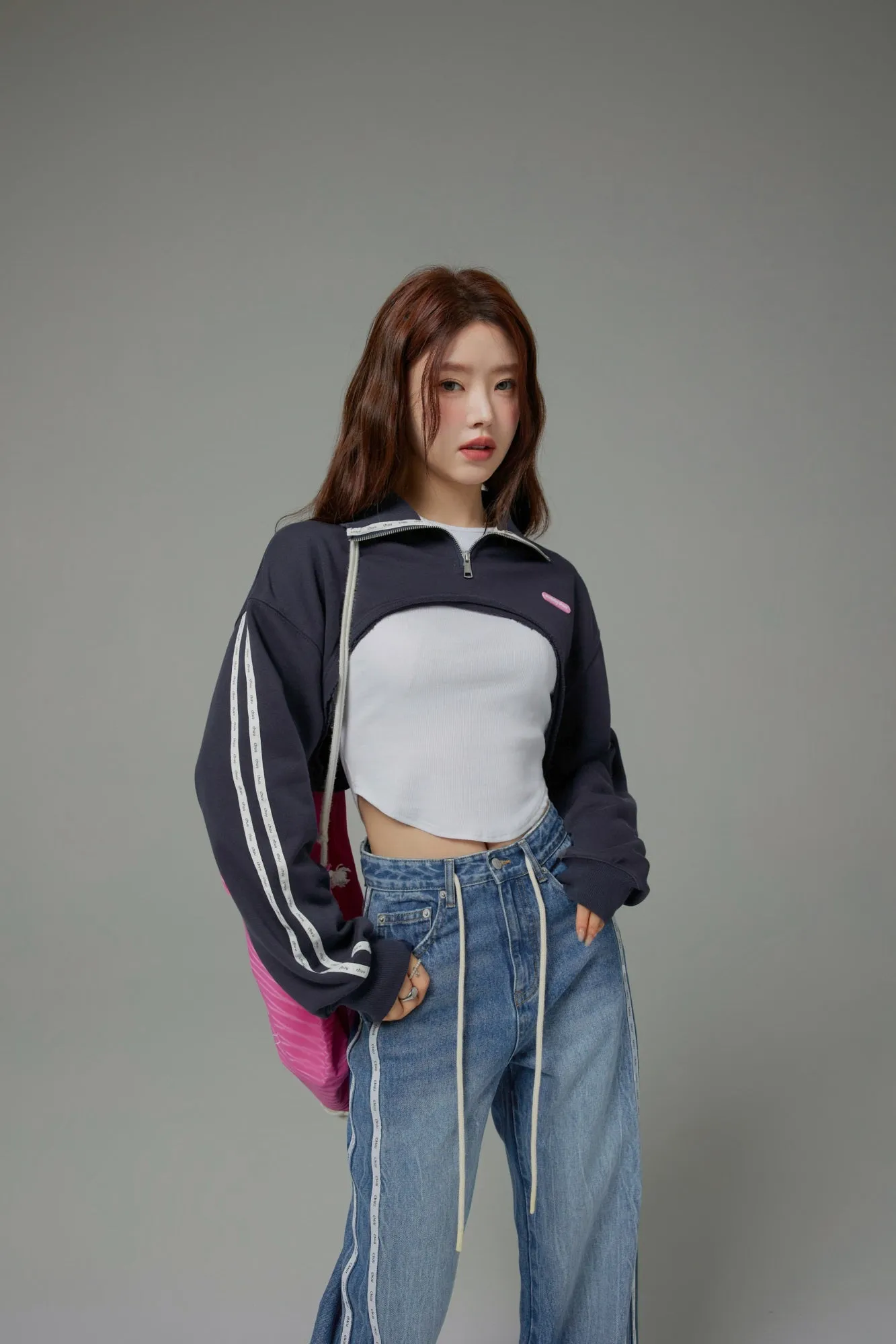 Deja Vu Slim Cropped T-Shirt