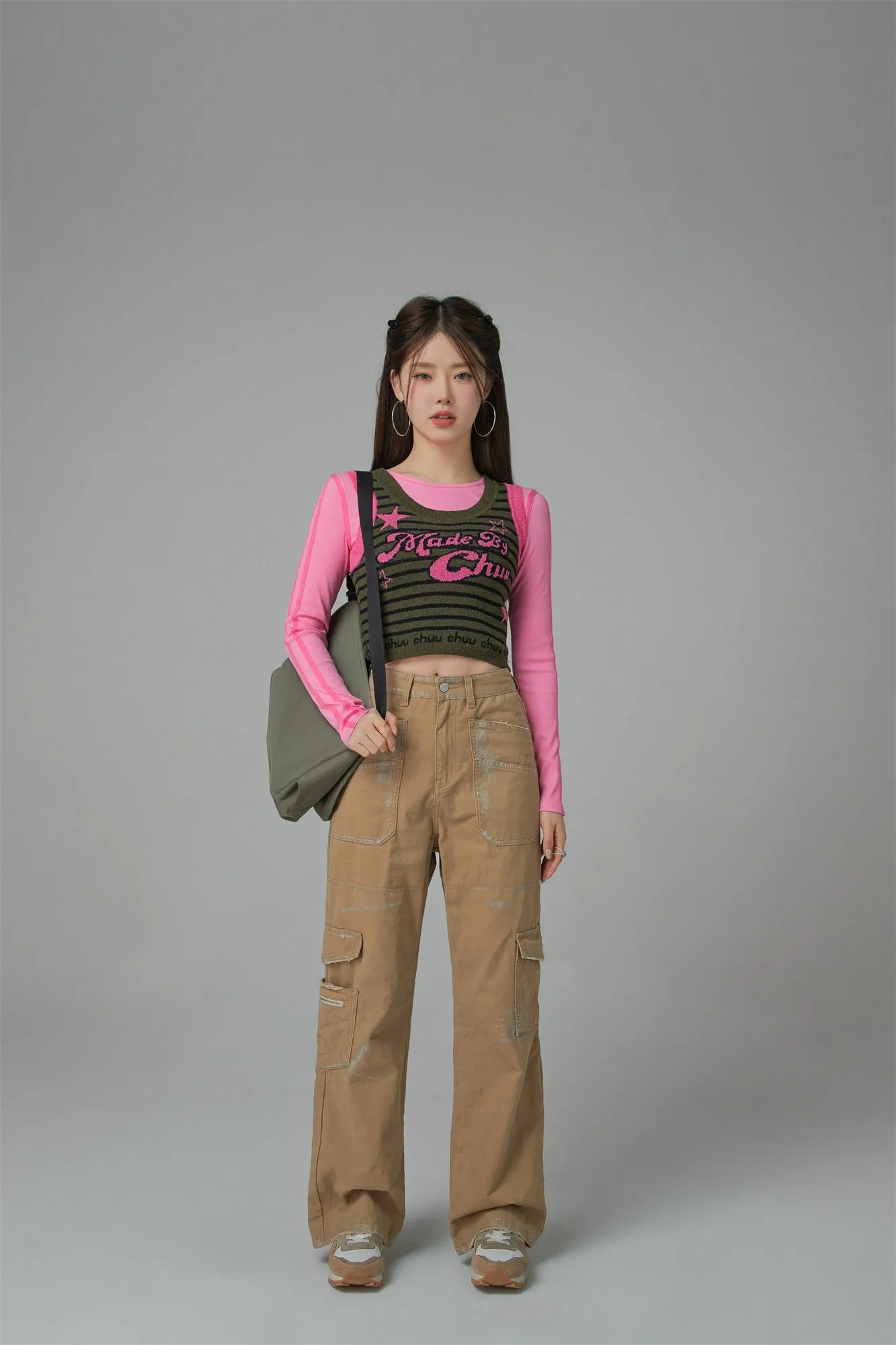 Deja Vu Slim Cropped T-Shirt