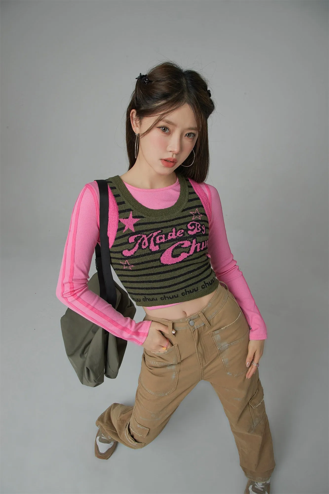 Deja Vu Slim Cropped T-Shirt
