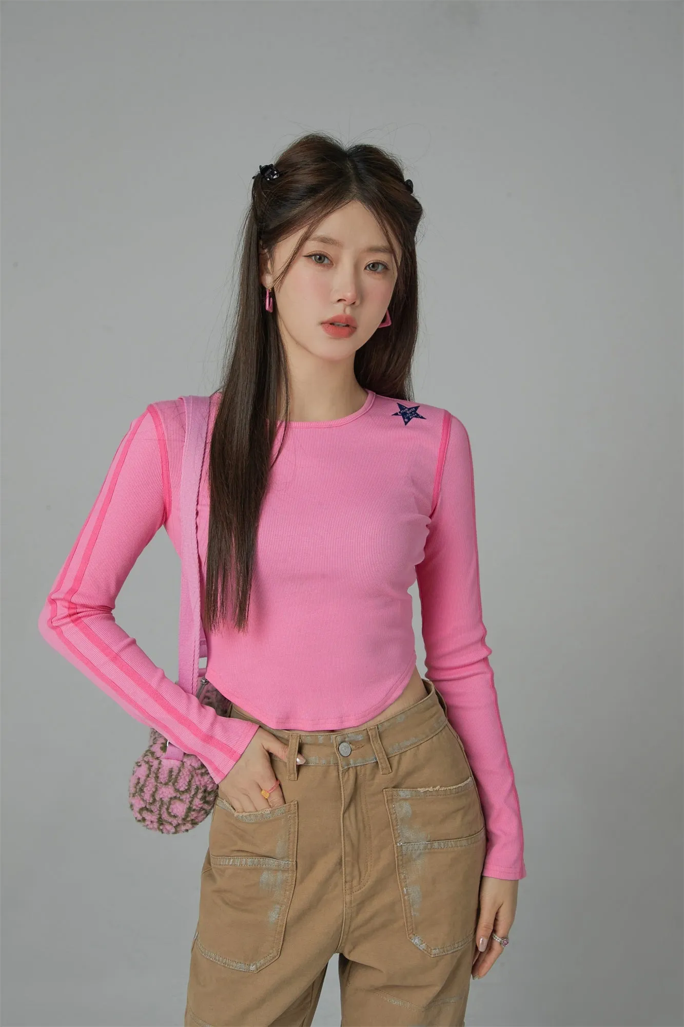 Deja Vu Slim Cropped T-Shirt