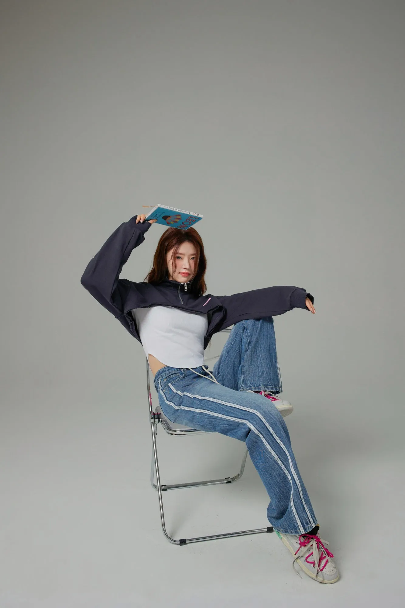Deja Vu Slim Cropped T-Shirt