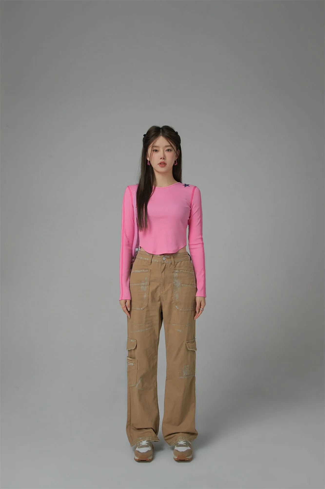 Deja Vu Slim Cropped T-Shirt