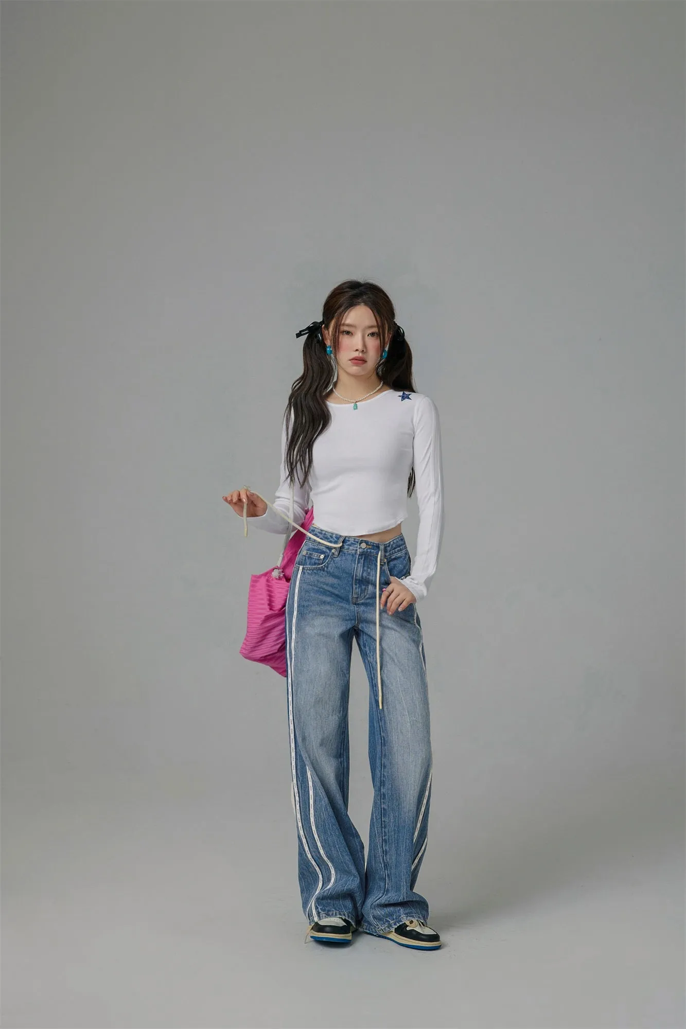 Deja Vu Slim Cropped T-Shirt
