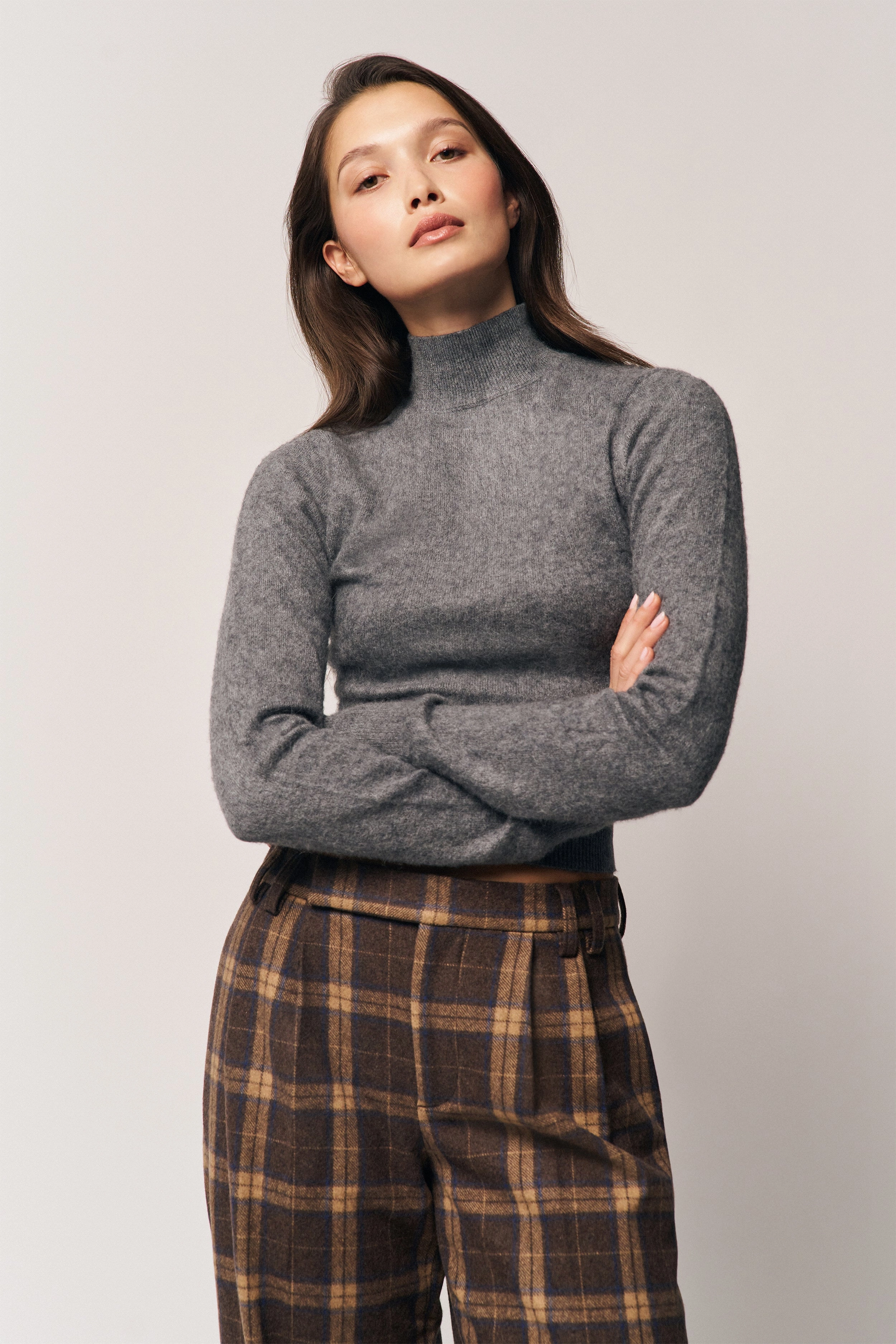 Seasonal Warmth Double Layered Cuffs Delia Sweater
