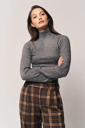 Seasonal Warmth Double Layered Cuffs Delia Sweater
