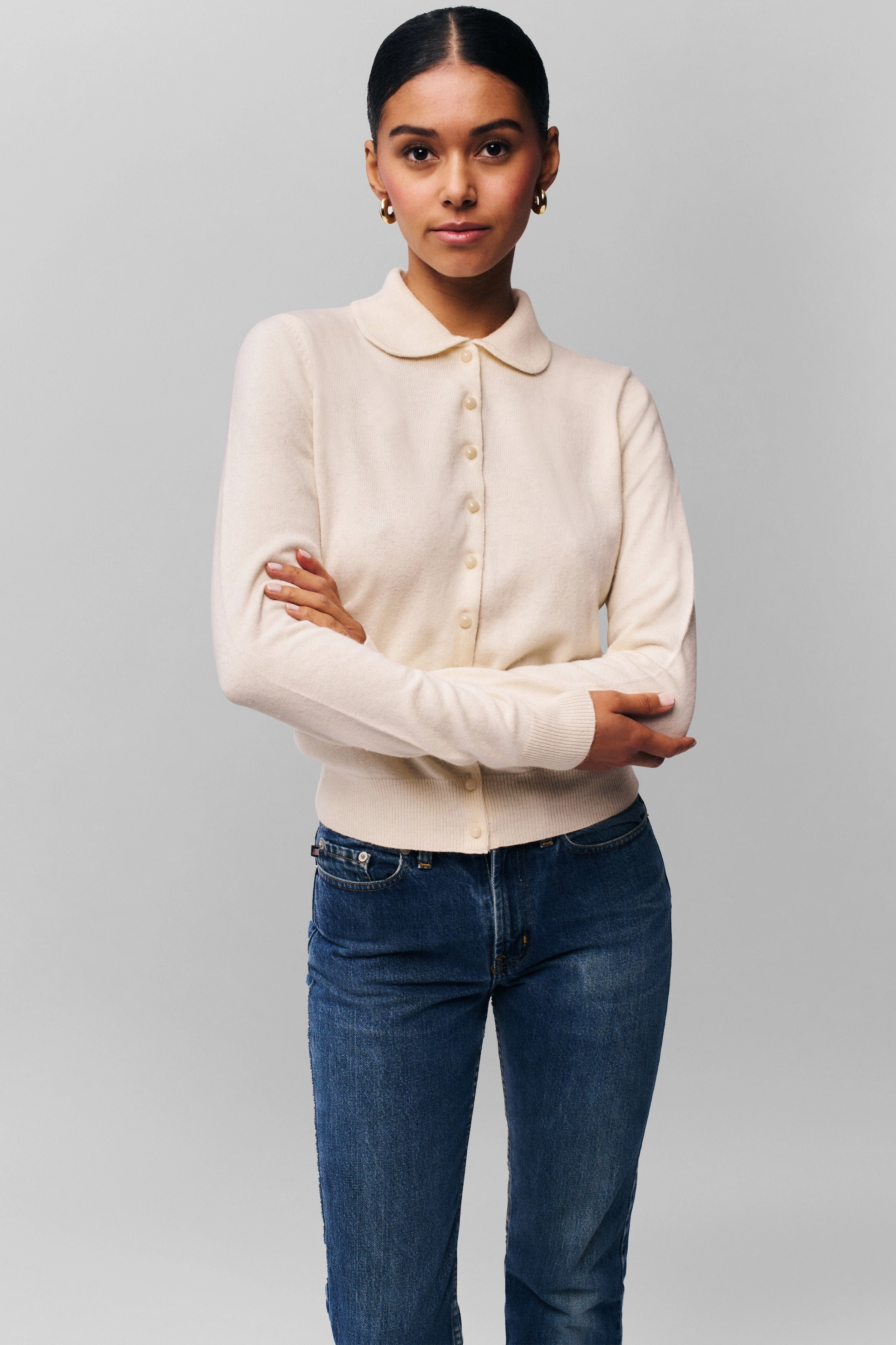 Double Layered Delphine Cardigan