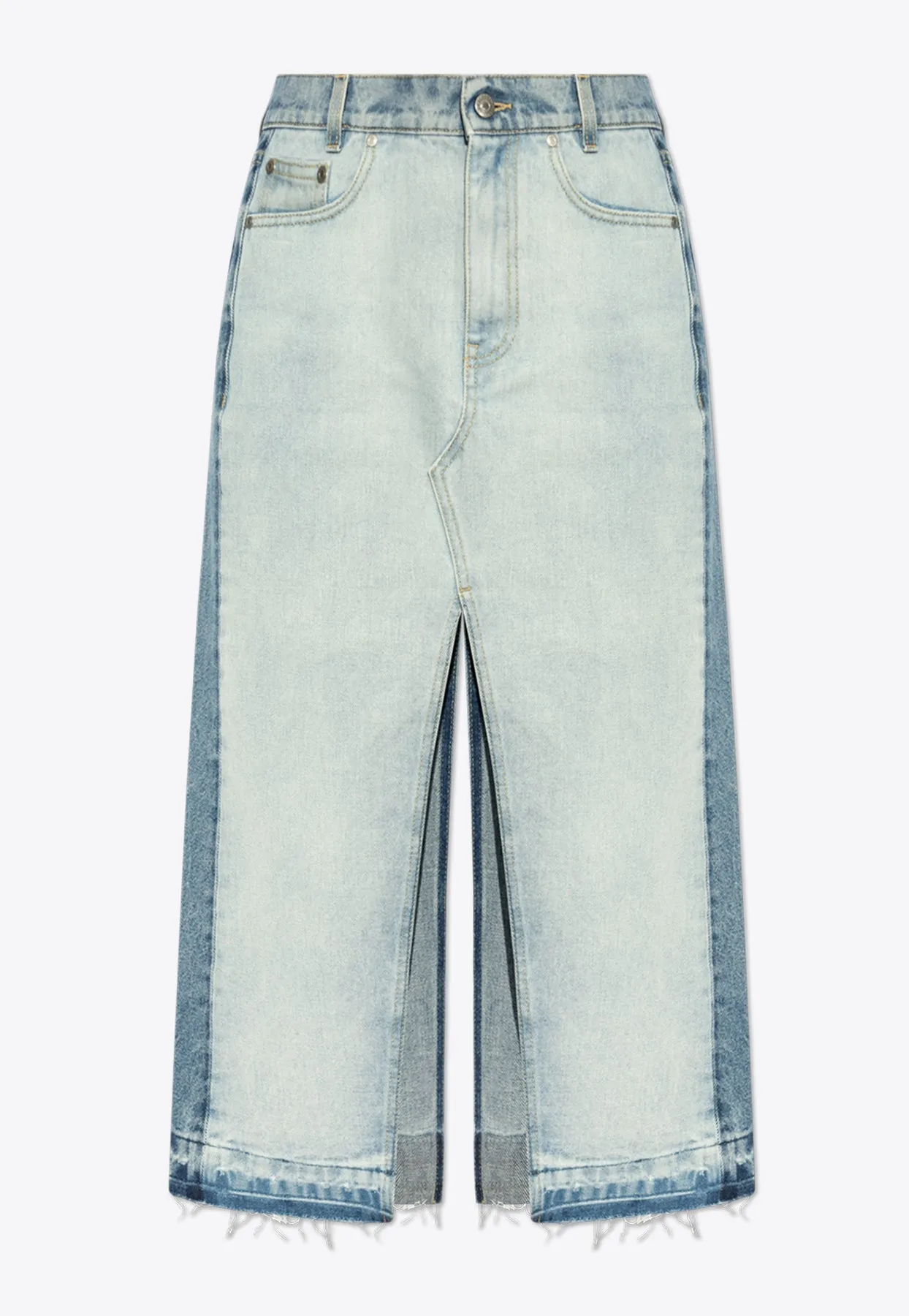 Denim Midi Skirt