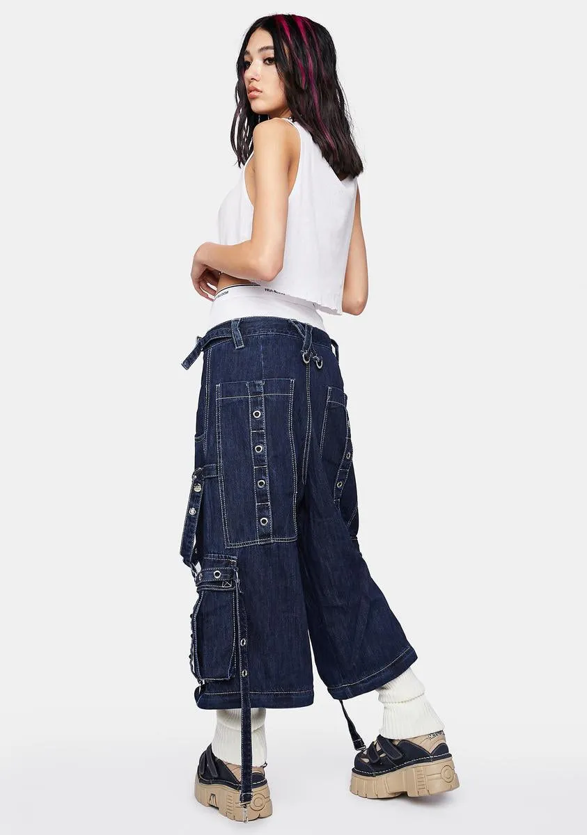 Denim Strap On Darkstreet Pants