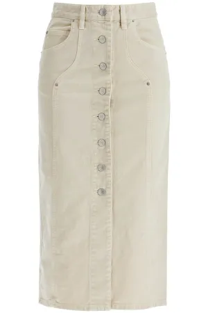 denim vandy skirt for JU0073FB B3H02E ECRU