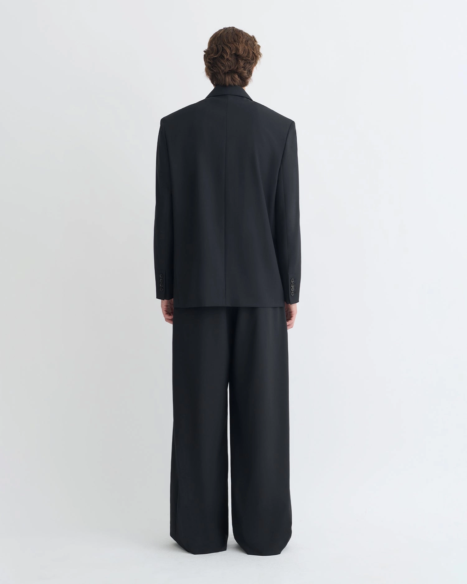 Derik - Relaxed Blazer - Black Elementary school kids' outfits nylon