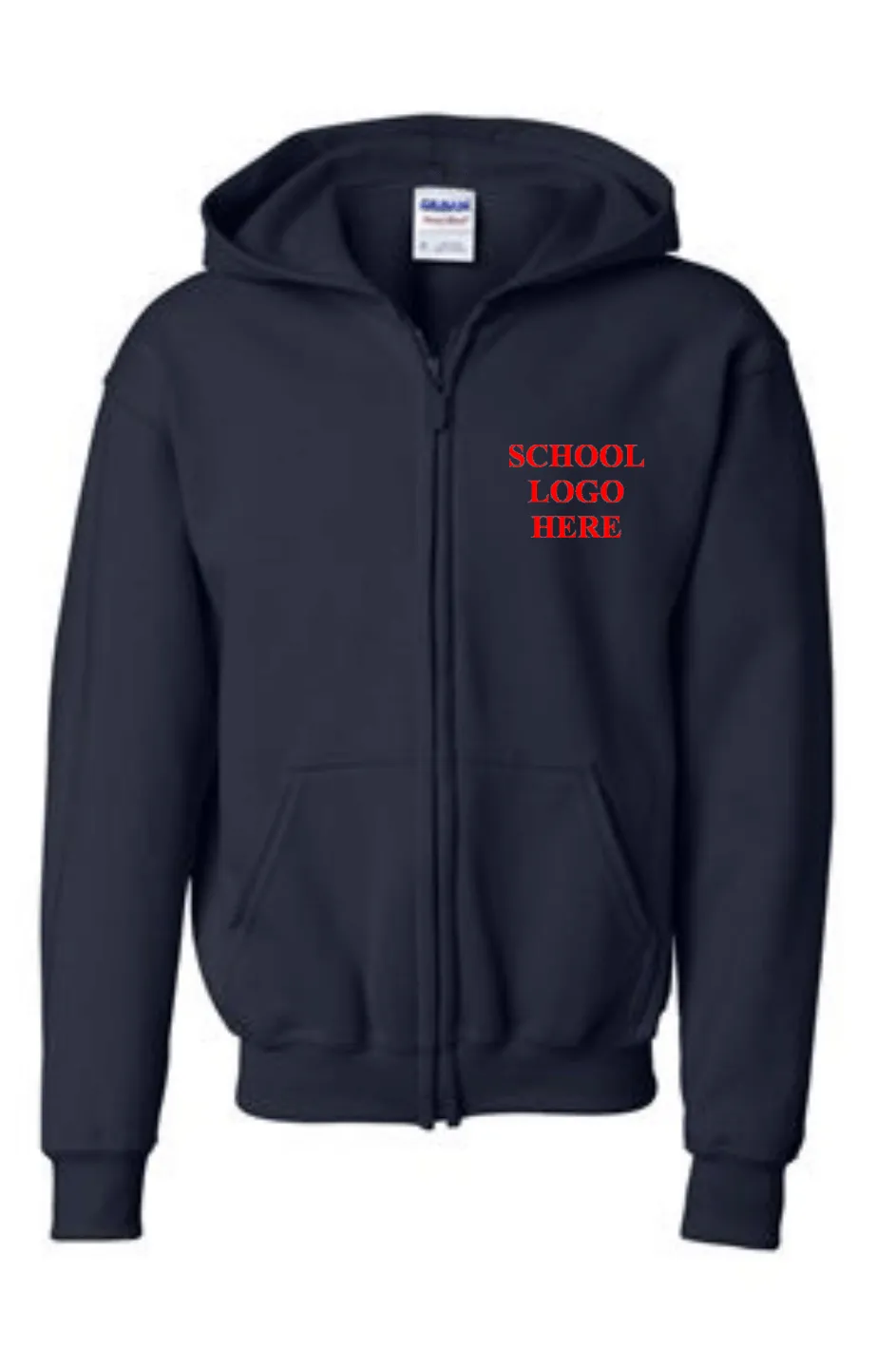 Desert Heights Navy Zipper Sweatshirt
