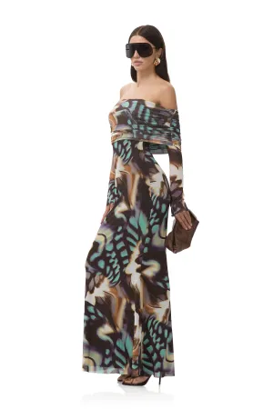 Balanced Texture Thelma Dress - Feather Swirl