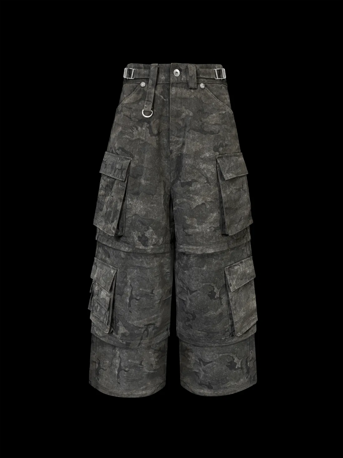 Detachable Camo Utility Pants